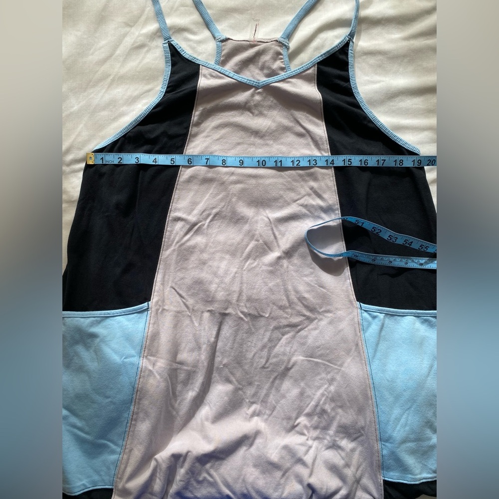 FP Movement Colorblock Hot Shot Onesie Gray Black Blue Medium - Picture 10 of 16